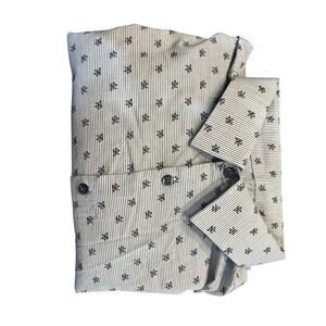 JF J.Ferrar Slim Men's Stretch Dress‎ Shirt XL